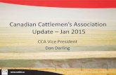 Canadian Cattlemen's Association Update - Jan.2015