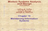 Chapter18 maintaining information systems