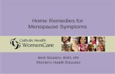 Home Remedies for Menopause