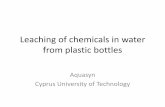 Leaching from plastic bottles bottle line operators 1