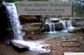 Master naturalist session - Illinois Natural Areas Inventory