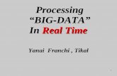 Processing Big Data in Real-Time - Yanai Franchi, Tikal