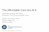 The Affordable Care Act At 5 - David Blumenthal