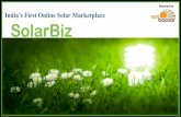Sun bazaar: The Online Solar Marketplace