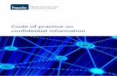 HSCIC 'Code of practice on confidential information'