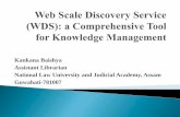 Web scale discovery service