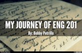 My Journey of ENG 201