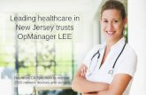 Leading Healthcare in New Jersey trusts OpManager LEE