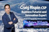 Future of Events for ISES Sydney - Keynote by Craig Rispin, Business Futurist, Innovation Expert