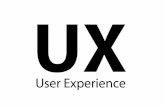 Training sessions: User Experience