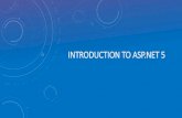 Introduction to aspnet 5