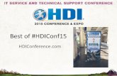 HDI 2015 Conference & Expo Highlights (#HDIConf15)