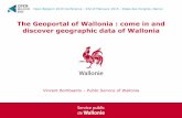 Geoportal of Wallonia : discover geographic data in Wallonia