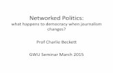 Networked Politics and Journalism 2015