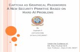 Captcha as graphical password
