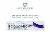 Upper Hunter economic update - March 2015
