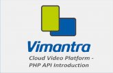 VIMANTRA PHP  SDK Introduction