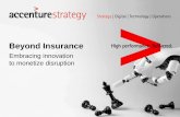 Beyond Insurance: Embracing Innovation to Monetize Disruption