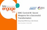 BMC Control-M for SAP, BPI, and AFT - VPMA - Secret Weapons for a Successful IT Transformation