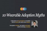 10 Myths of Wearable Adoption