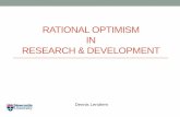 R&D Progression Bias and Rational Optimism