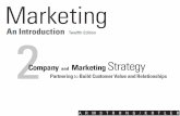 Chp 2 company & marketing strategy partnering to build customer relationship