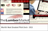 The Lumber Market, Inc. Pitch Deck 2015