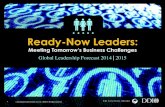 Dr Martin Factor - Meeting Tomorrow’s Business Challenges. Global Leadership Forecast 2014 / 2015