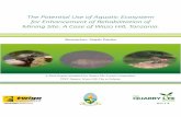 The Potential use of Aquatic Ecosystems for Enhancement of the Rehabilitation of Mining Sites by Siajali Pamba (Tanzania)