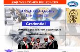 six sigma quality international presentation for you