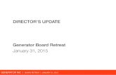 Generator Board Update, January 31, 2015
