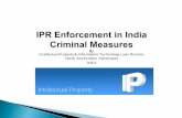 IPR Enforcement in India through Criminal Measures - By Vijay Pal Dalmia