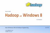 Hadoop on Windows 8