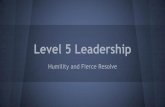 Level 5 leadership updated
