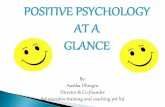 Positive psychology at glance