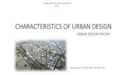 Characteristics of urban design