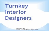 Turnkey interior designers