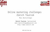 Online marketing challenges Zürich Tourism