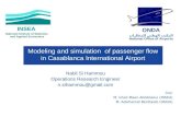 Flow simulation - Casablanca Interrnational Airport