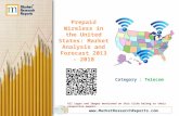 Prepaid Wireless in the United States- Market Analysis and Forecast 2013 – 2018