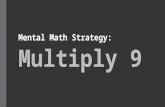 X2 multiplication mental math strategy current