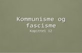 Kommunisme og fascisme
