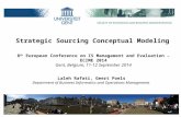 Strategic Sourcing Conceptual Modeling