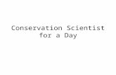 C ampers at conservation scientist for a day compressed