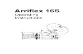 Arriflex 16S Operating instructions