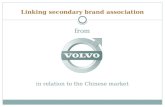 Linking secondary brand association from volvo in relation