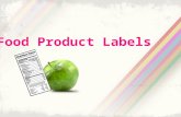 Importance of Food Product Labels