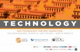 2015 B2B Tech Content Marketing Benchmarks