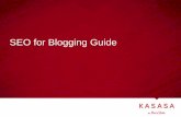 SEO for Blogging Guide