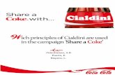 Report 'Share a Coke' Cialdini's Principles